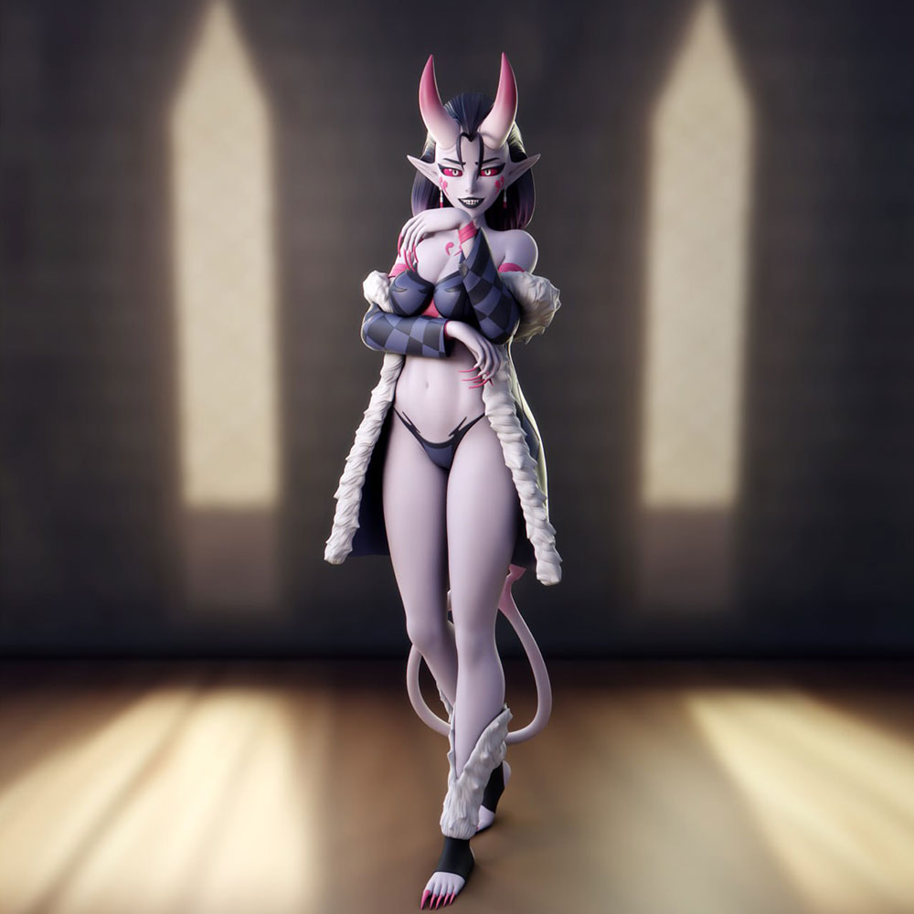 3D Printing For Dummies - 1/24 Sexy Girl Resin Model Kits