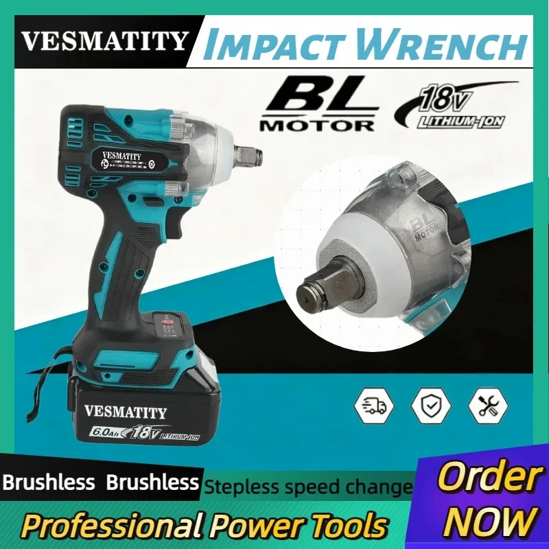 Makita Drill Dtw300 - DTW300 Cordless Electric Screwdriver Speed Brushless