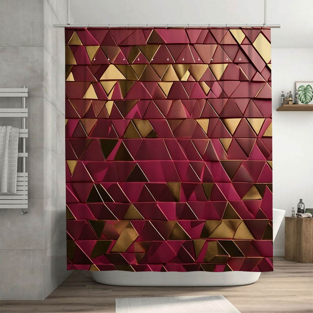 Luxury 3D Triangle Shower Curt - 3D Printing Aliexpress 评论和价格