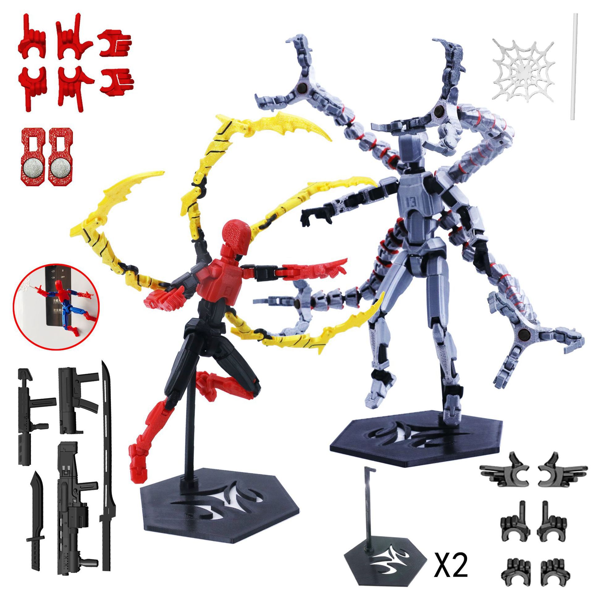 3D Printed Robot Model Toy Mov - 3D Printing For Dummies 评论和价格