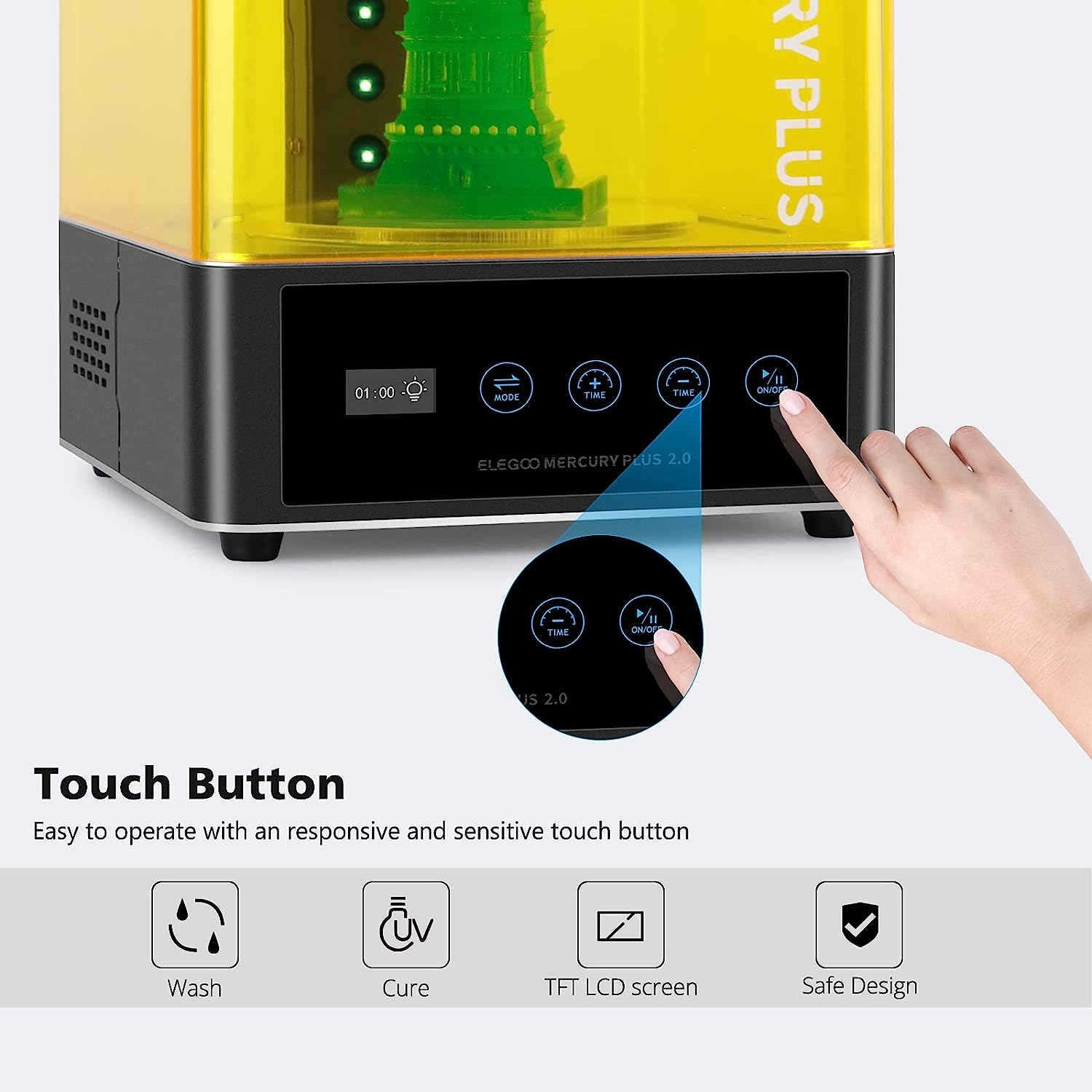 ELEGOO Mercury Plus 2.0 3D Pri - 3D Printing Sla 评论和价格