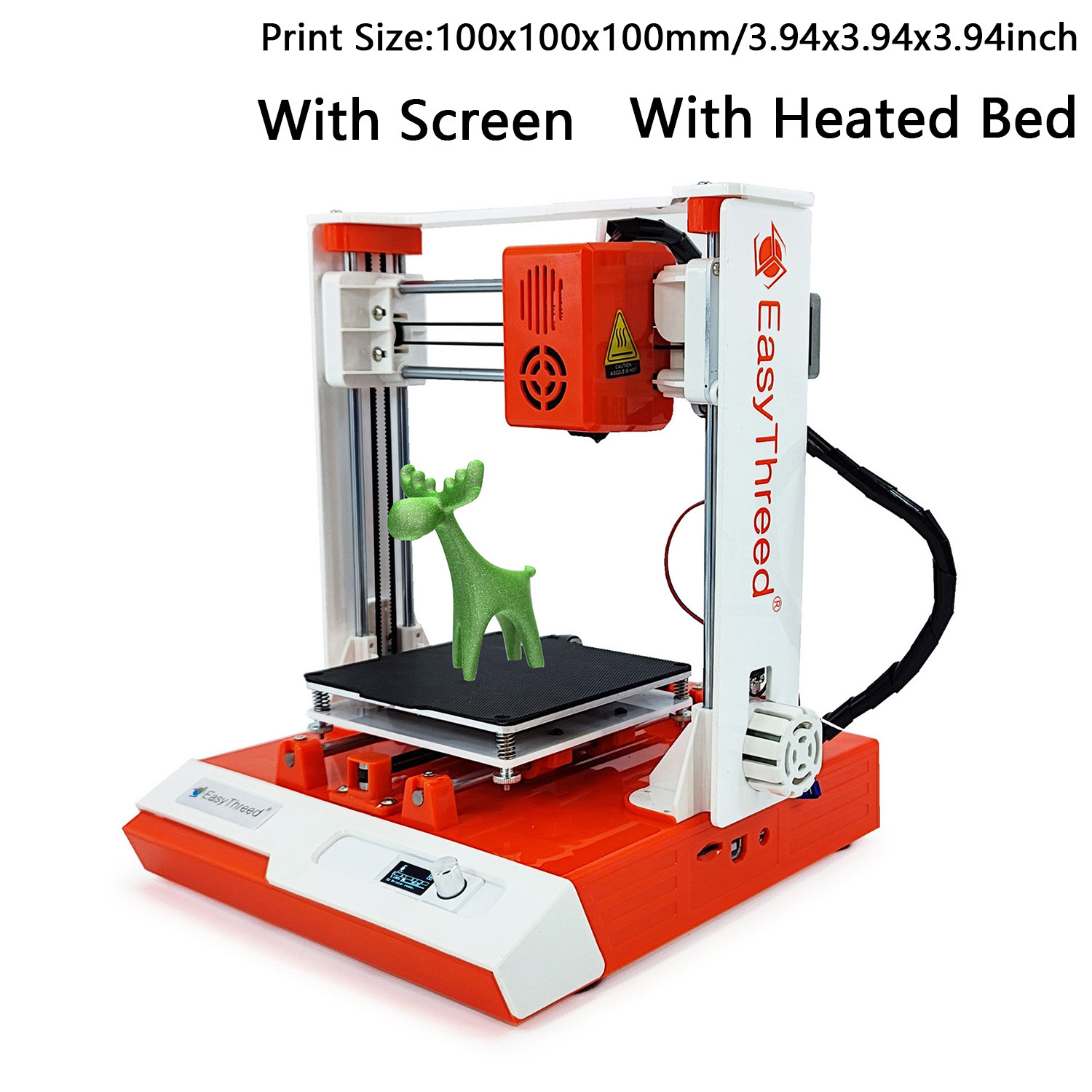 Easythreed K2 plus Mini 3D Pri - Lcd Screen Fdm Printer 评论和价格