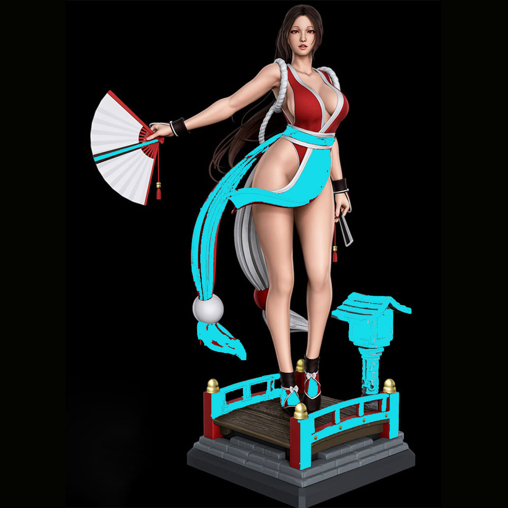 1/24 Sexy Long-Haired Girl Min - 3D Printing For Dummies 评论和价格