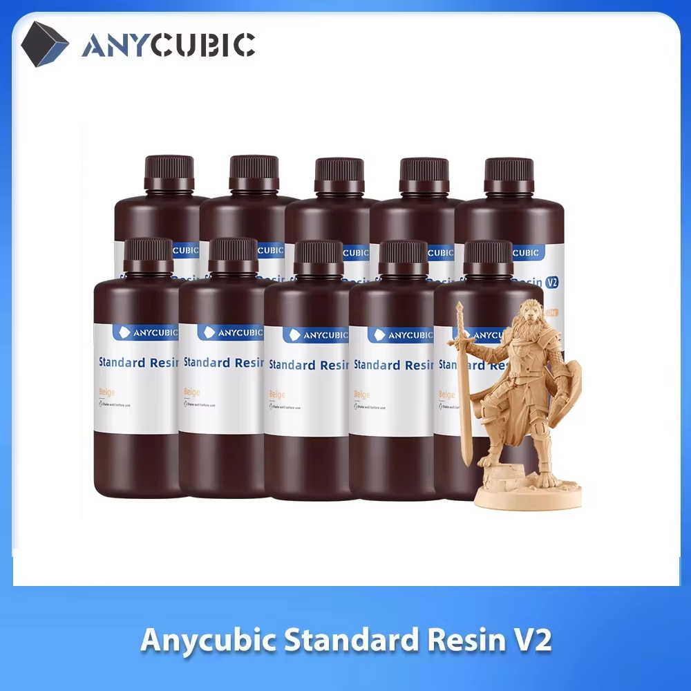 ANYCUBIC Standard Resin V2 405 - 3D Printing Uv Resin 评论和价格