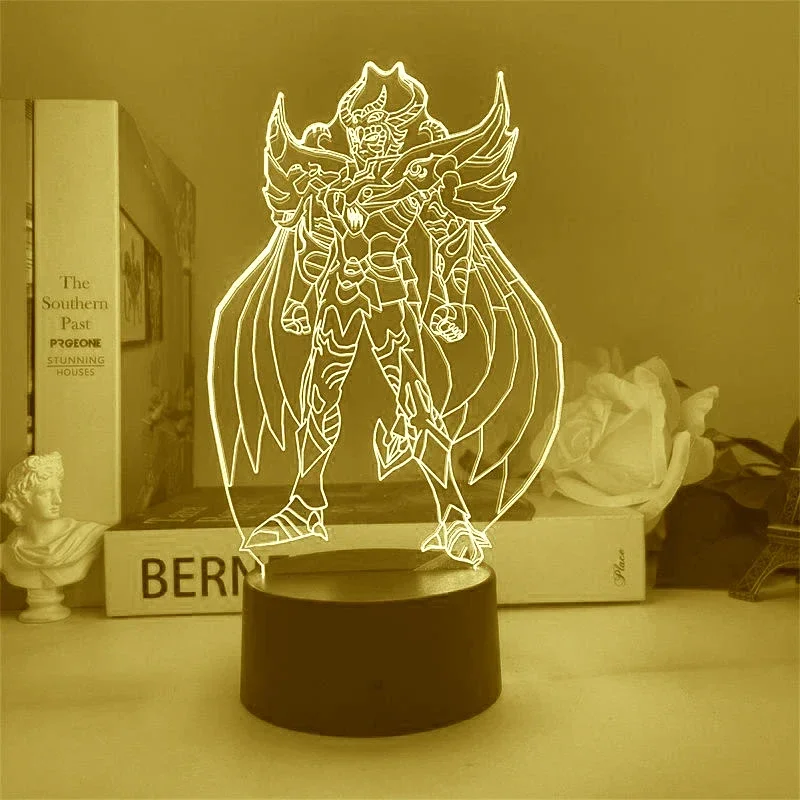 Hot Saint Seiya 3D  LED Night  - 3D Printing Lamp 评论和价格