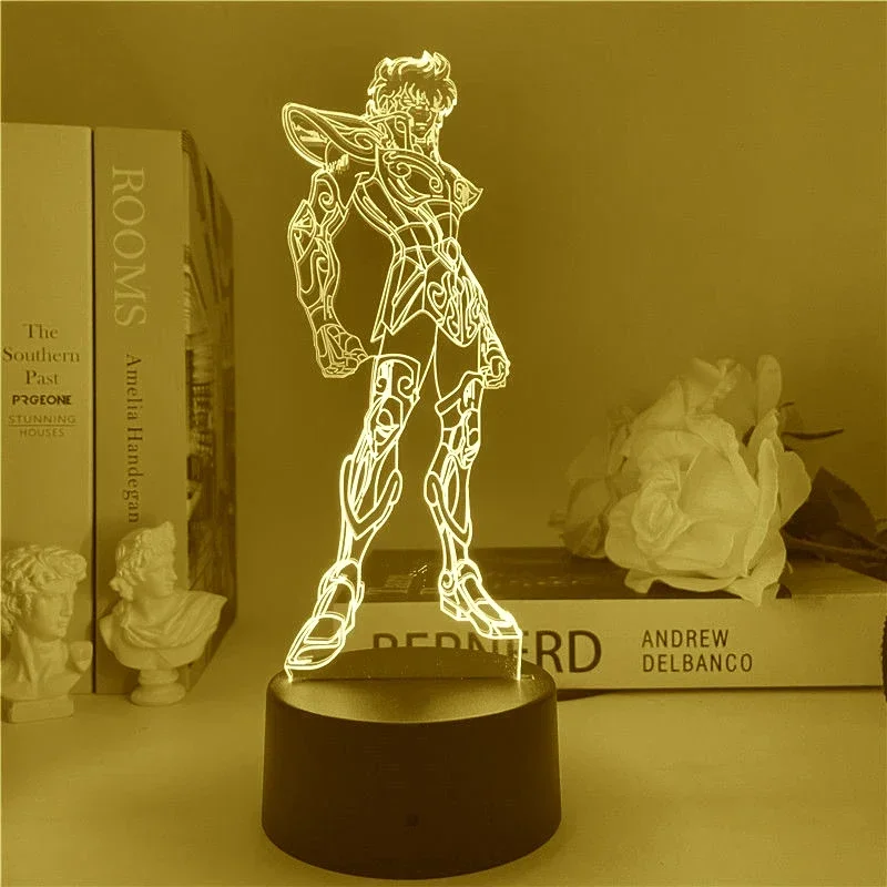 Hot Saint Seiya 3D  LED Night  - 3D Printing Lamp 评论和价格