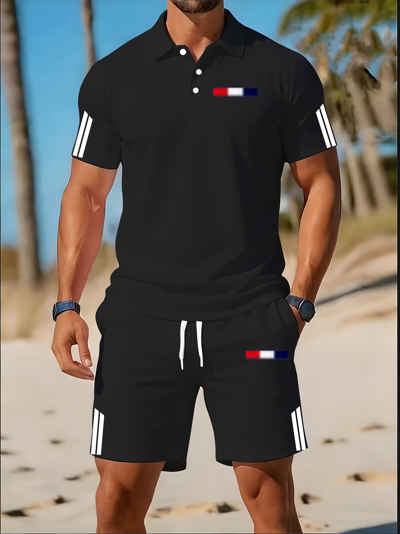 2026 Summer Men's Polo Shirt S - 3D Printing Design Free 评论和价格