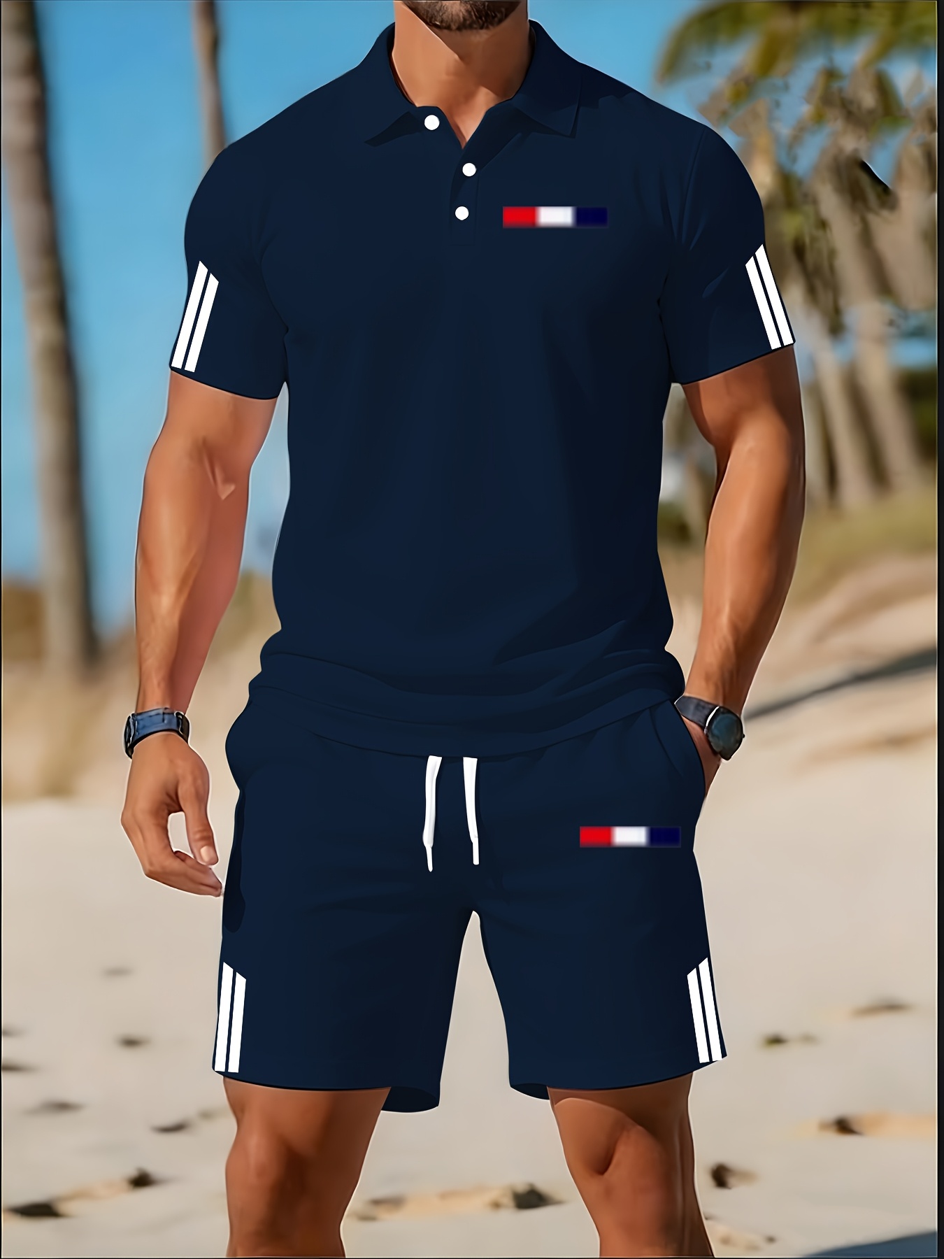 2026 Summer Men's Polo Shirt S - 3D Printing Design Free 评论和价格