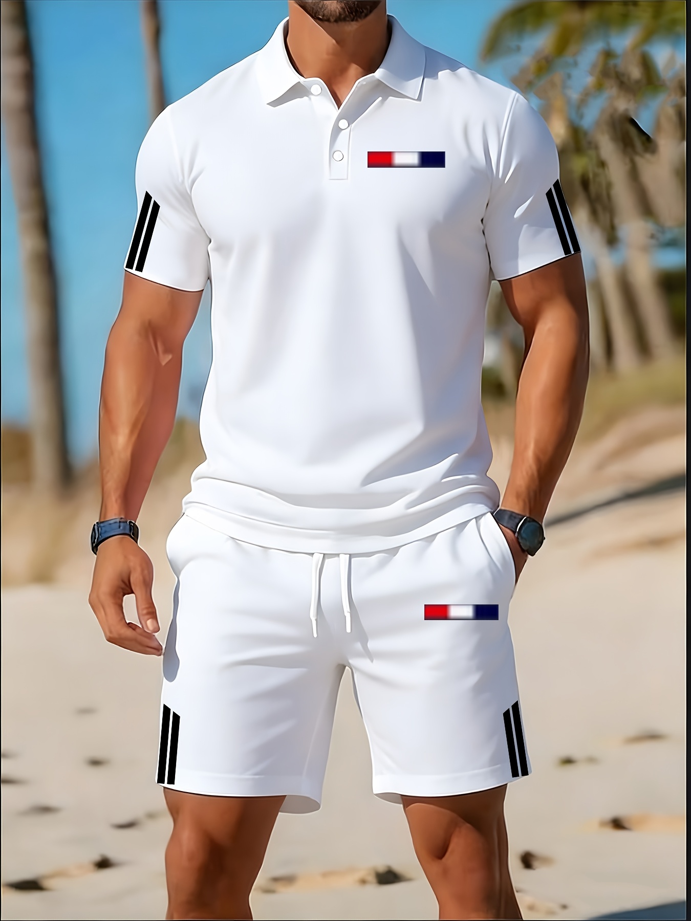 2026 Summer Men's Polo Shirt S - 3D Printing Design Free 评论和价格