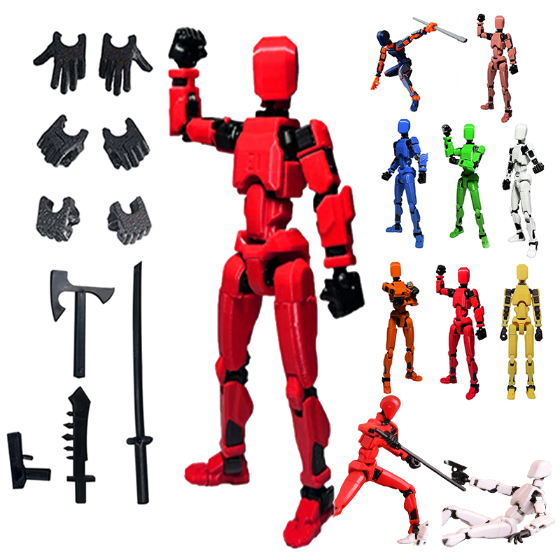 1PCS 13 Joints Figure Articula - 3D Printing For Dummies 评论和价格