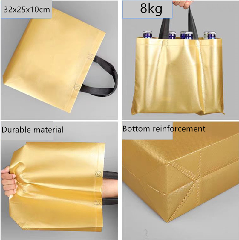 100Pcs/lot Non-Woven Bag Shopp - 3D Printing One Piece 评论和价格