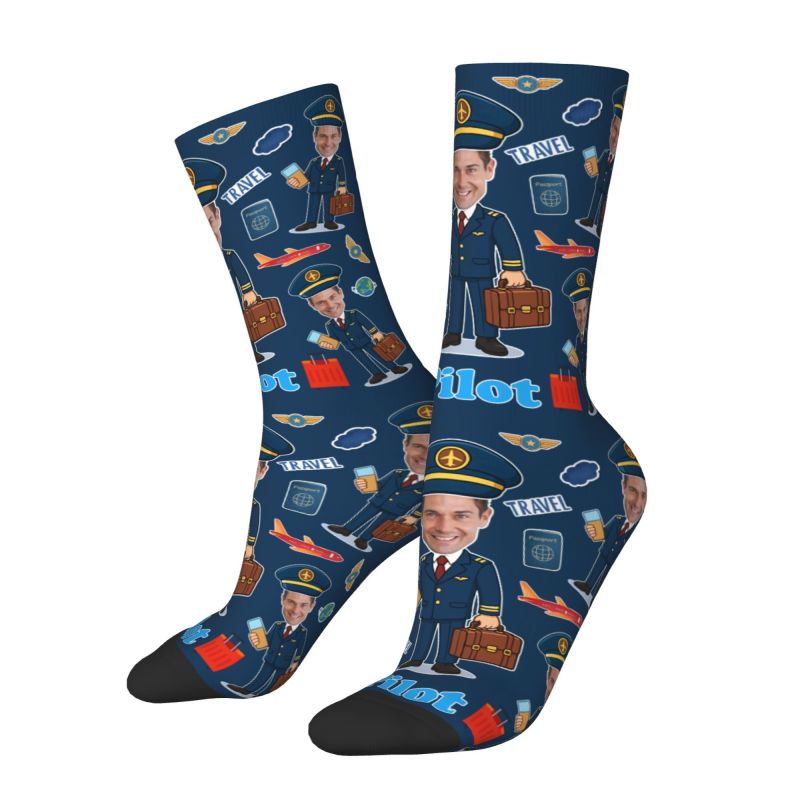 Novelty Men's Funny Pilot Cust - 3D Printing Design Free 评论和价格