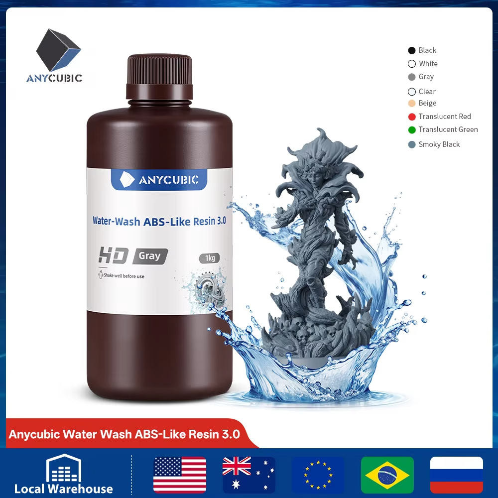 ANYCUBIC Water-Washable Like A - 3D Printing Sla 评论和价格