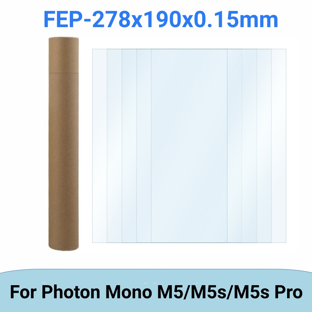 5 Pcs FEP Film 10.1 Inch 278*1 - 3D Printing Uv Resin 评论和价格