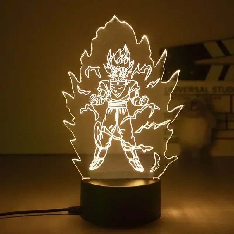 Dragon Ball Z Anime 3D LED Nig - 3D Printing Lamp 评论和价格