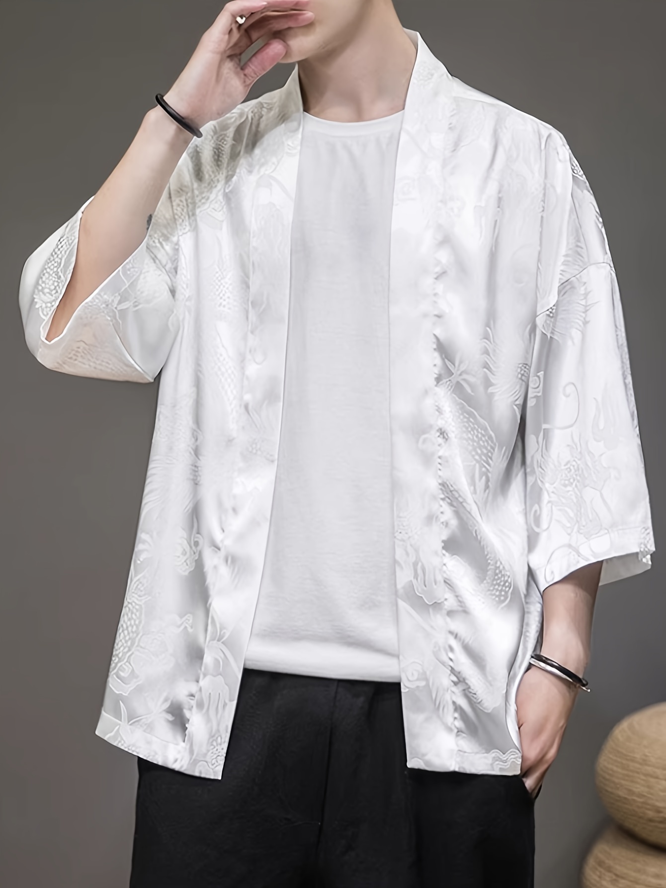 2026 Summer Men's Kimono 3D Pr - 3D Printing Design Free 评论和价格