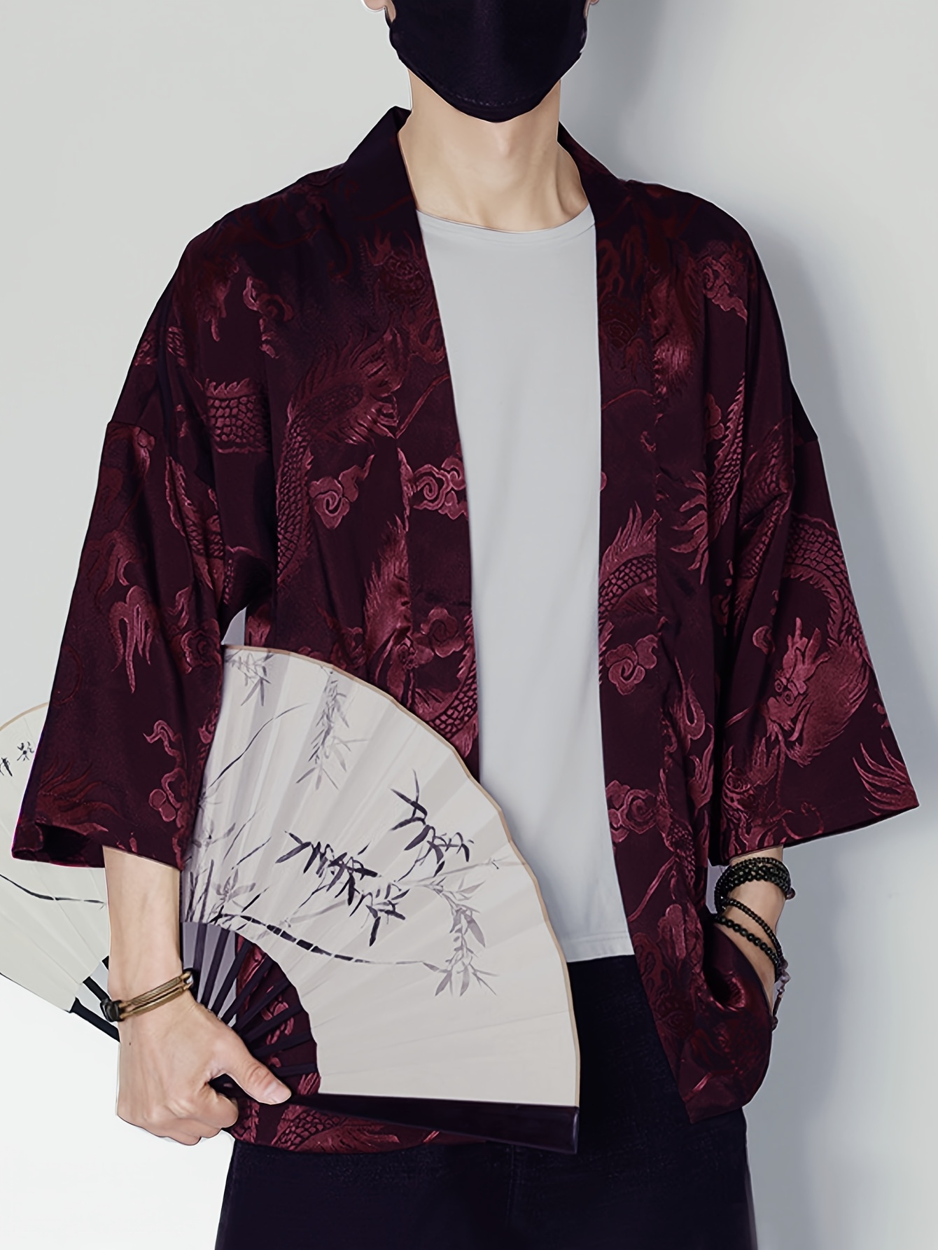 2026 Summer Men's Kimono 3D Pr - 3D Printing Design Free 评论和价格