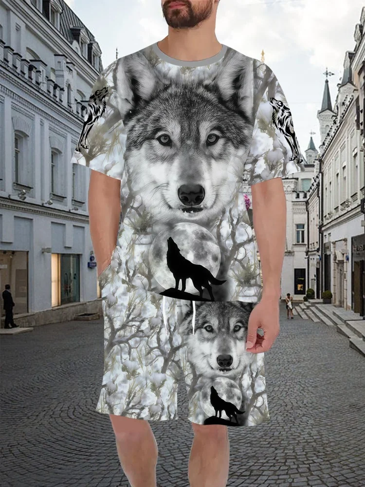 Summer New Men's O-neck T-shir - 3D Printing Design Free 评论和价格