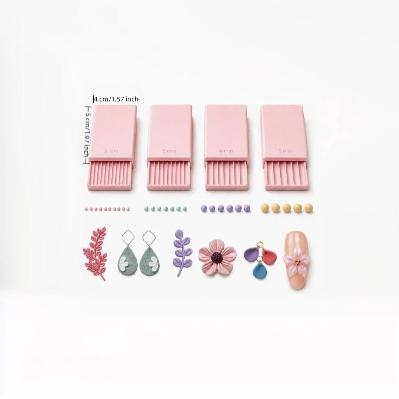 4Pcs 3D Printed Nail Art Bead  - 3D Printing Maker 评论和价格