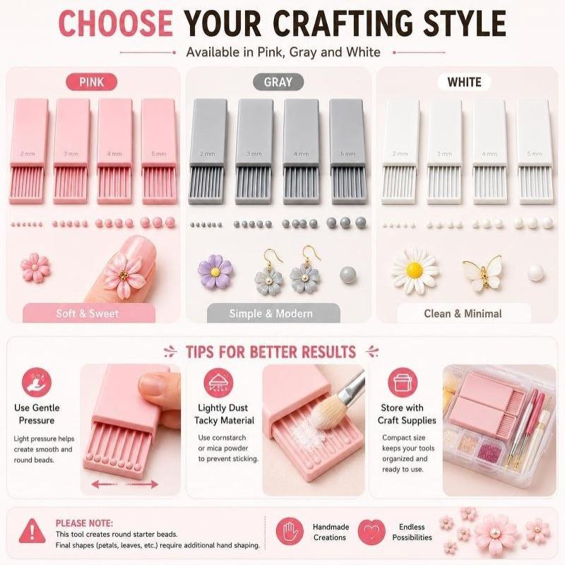 4Pcs 3D Printed Nail Art Bead  - 3D Printing Maker 评论和价格