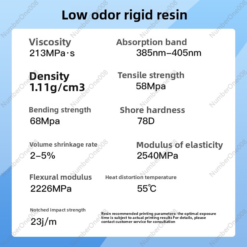 Low Odor Tough UV Resin for LC - 3D Printing Uv Resin 评论和价格