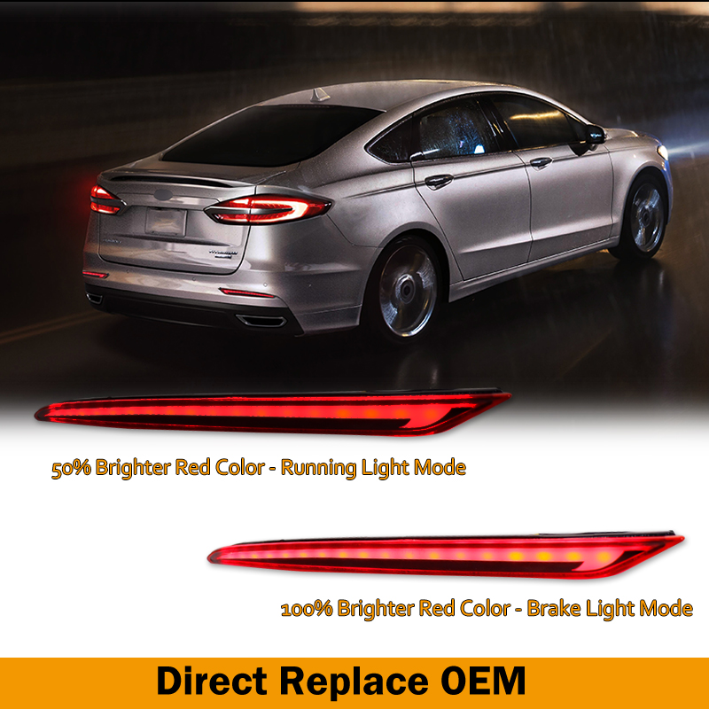 2xCar Rear Bumper Reflector Li - 3D Printing Lamp 评论和价格