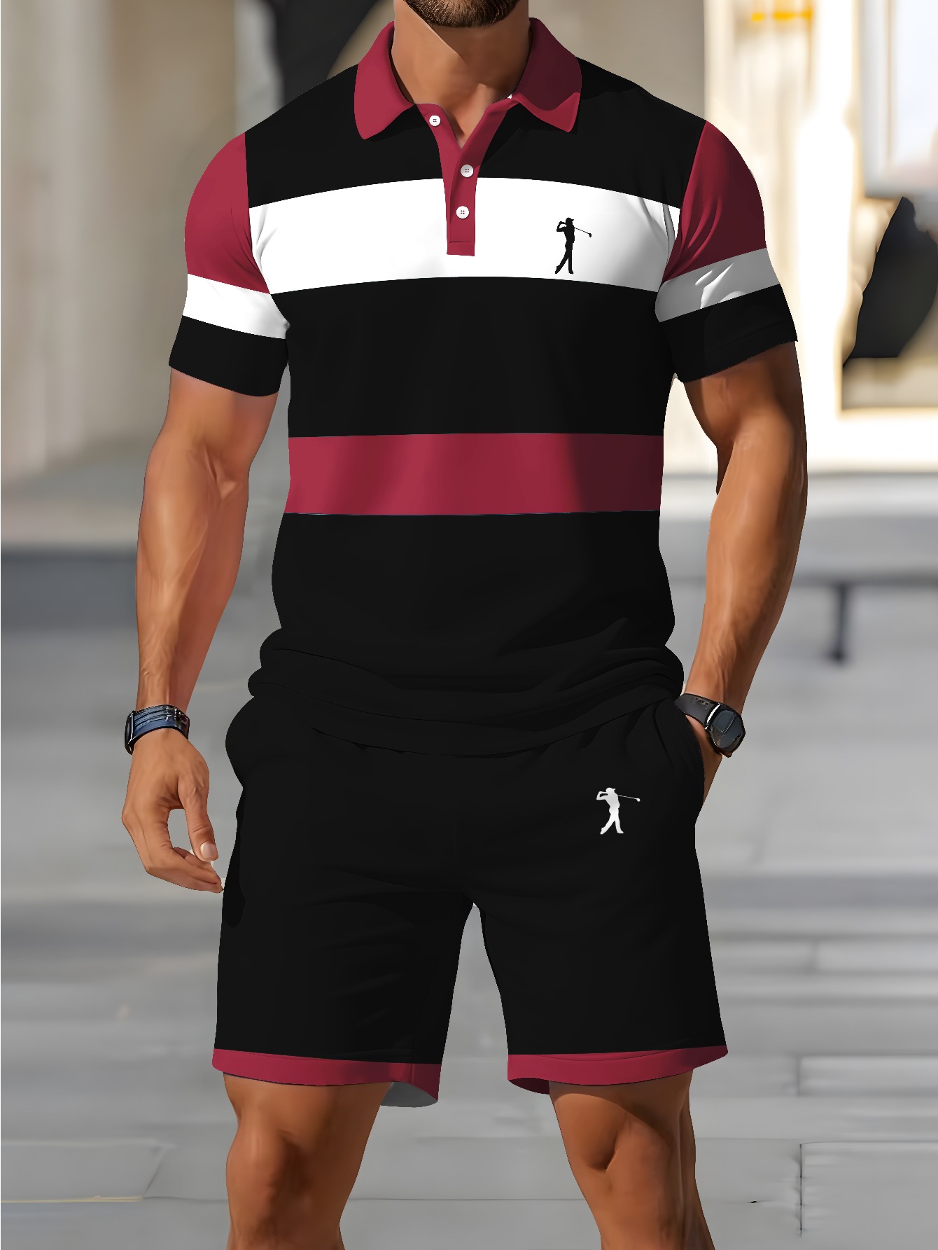 2026 Summer Men's Polo Shirt S - 3D Printing Design Free 评论和价格