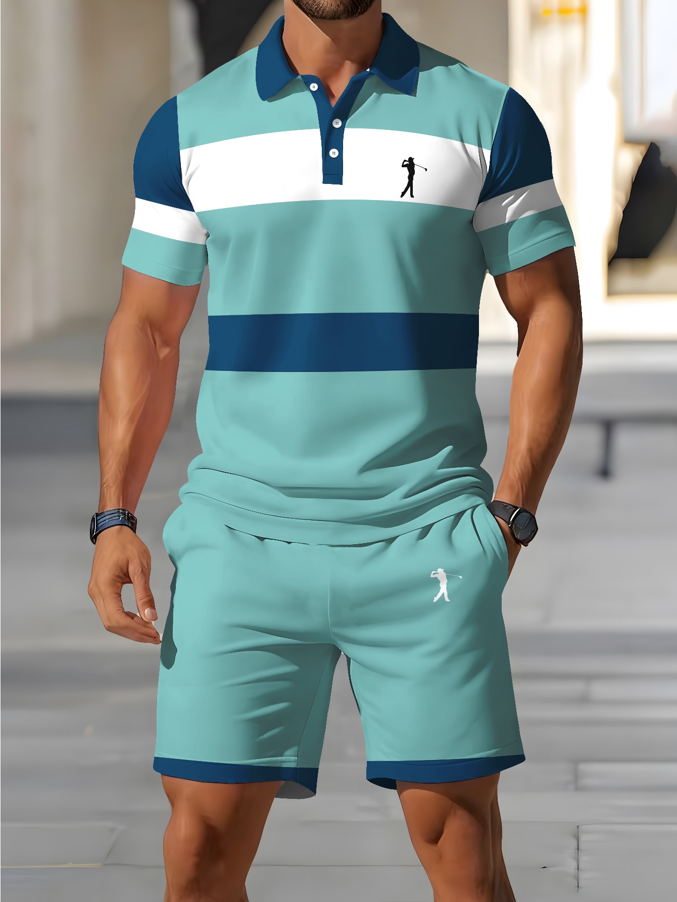 2026 Summer Men's Polo Shirt S - 3D Printing Design Free 评论和价格