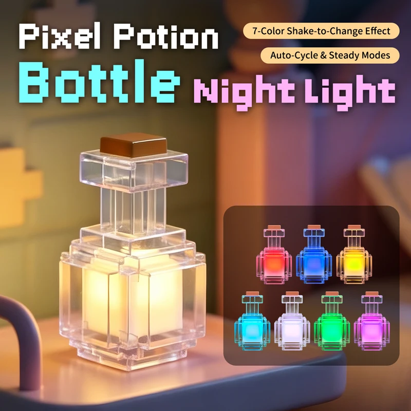 Night Light Mini 7 Color Liqui - 3D Printing Lamp 评论和价格