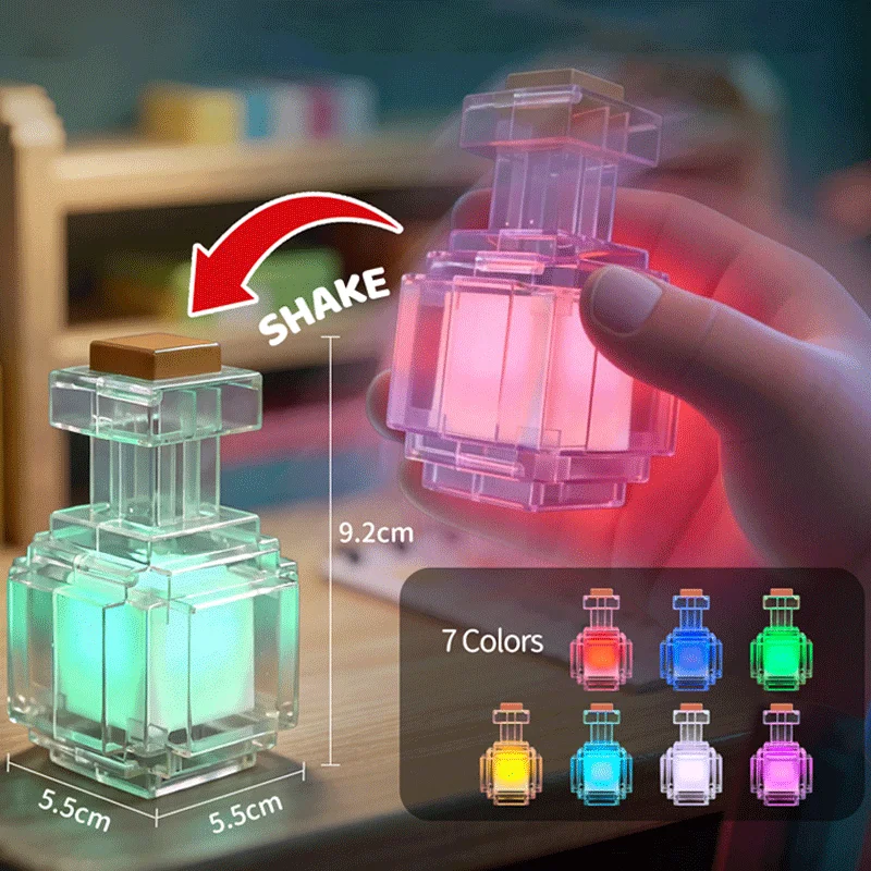 Night Light Mini 7 Color Liqui - 3D Printing Lamp 评论和价格