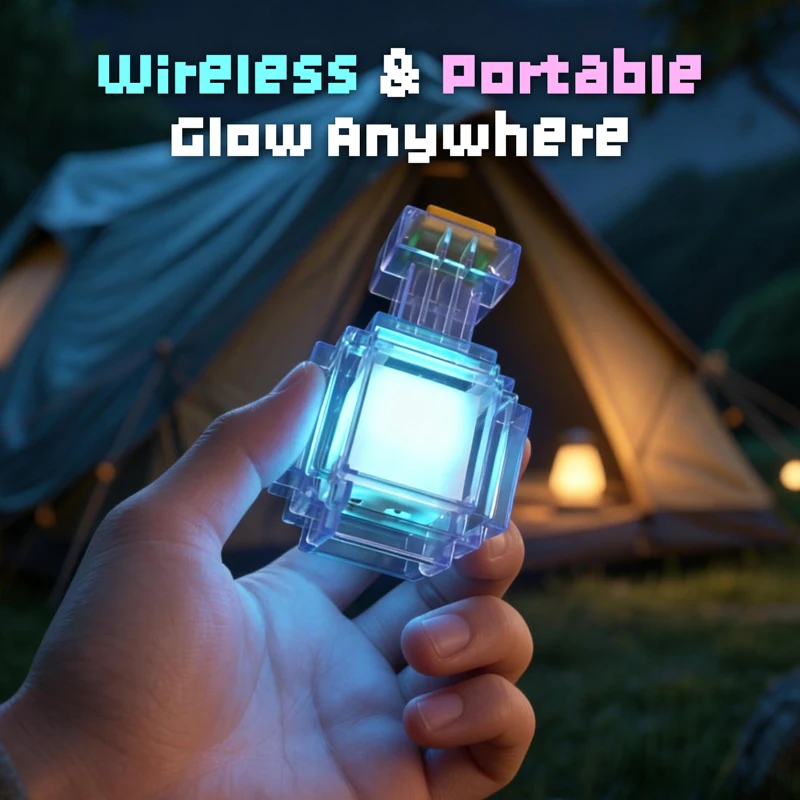 Night Light Mini 7 Color Liqui - 3D Printing Lamp 评论和价格
