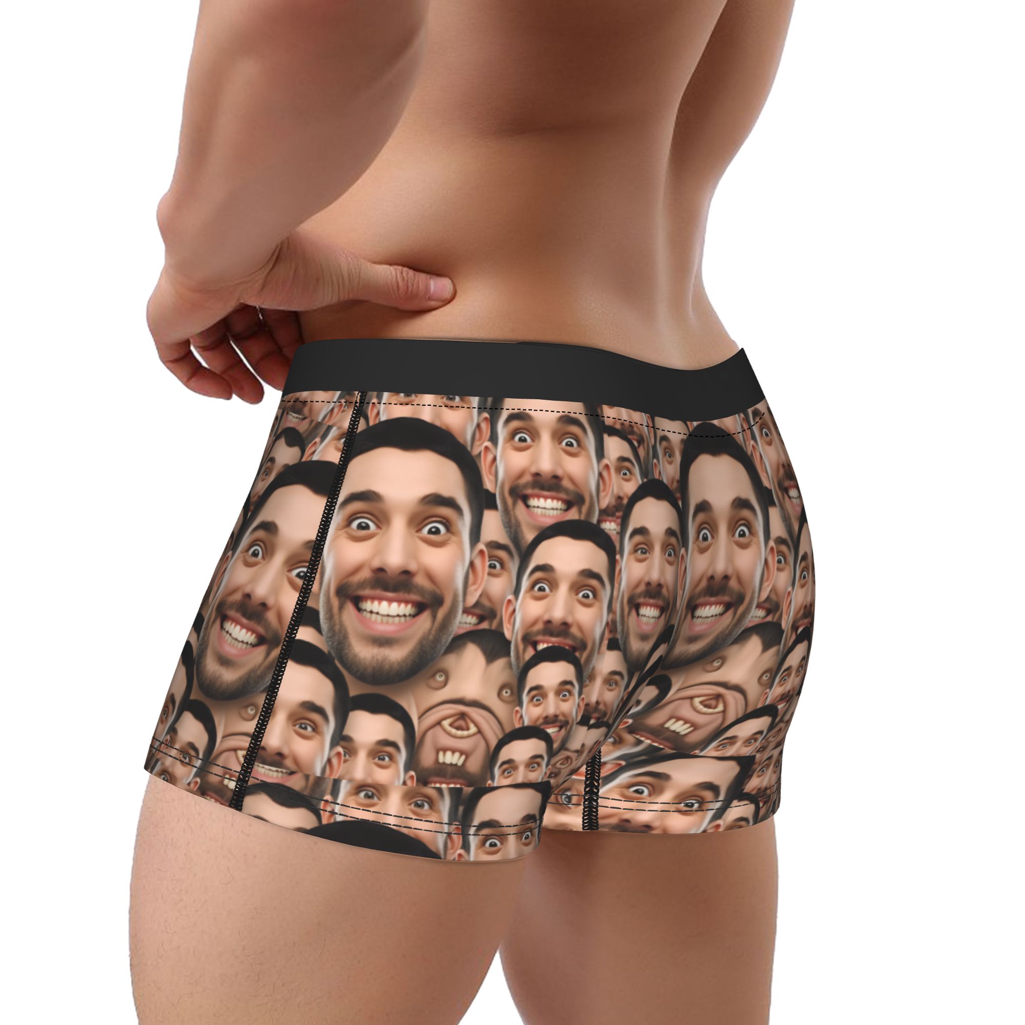 Custom Your Head Boxershorts   - 3D Printing Quality 评论和价格