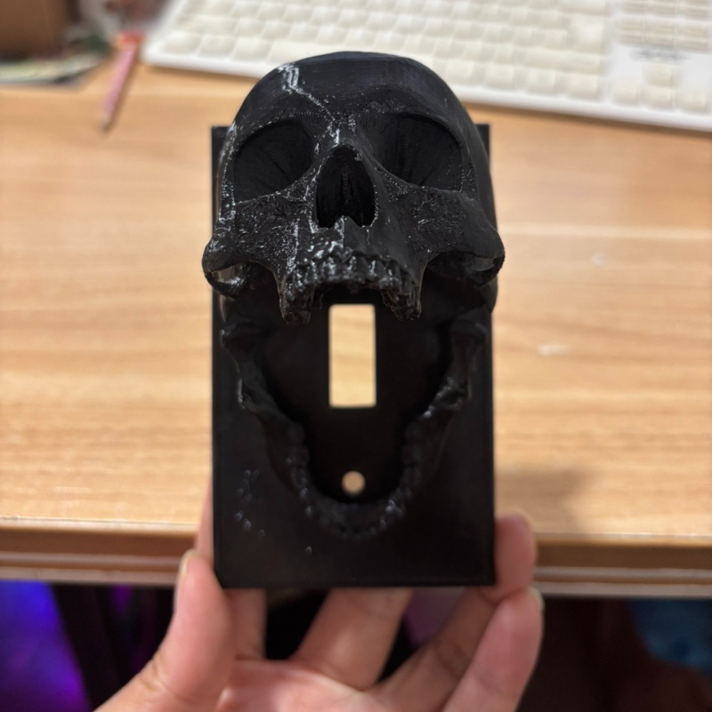 3D Printed Skull Light Switch  - 3D Printing Lamp 评论和价格